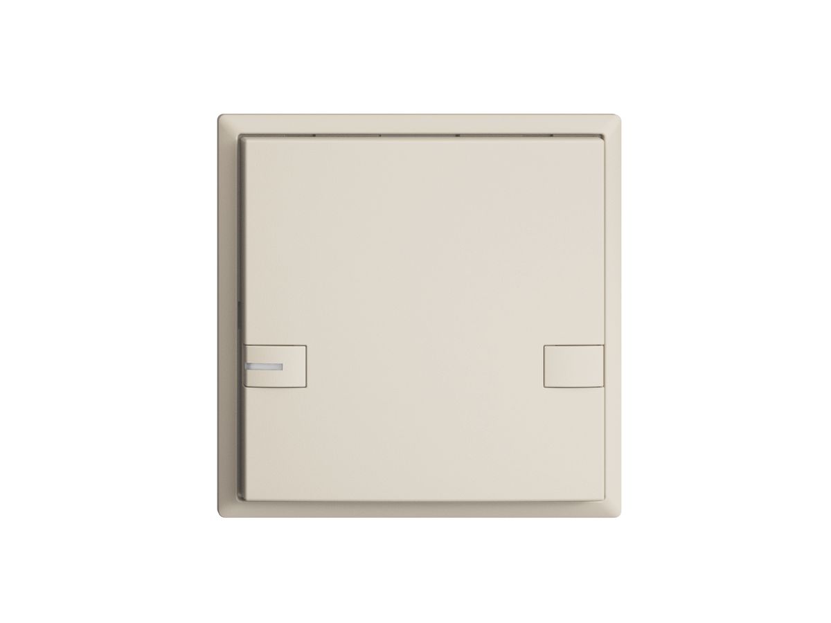 UP-Taster KNX 1-fach EDIZIOdue colore crema RGB mit LED