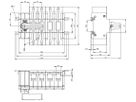 REG-Lasttrennschalter Siemens SENTRON 3KD3 4P 125A 1000V 4CO IP20 grau