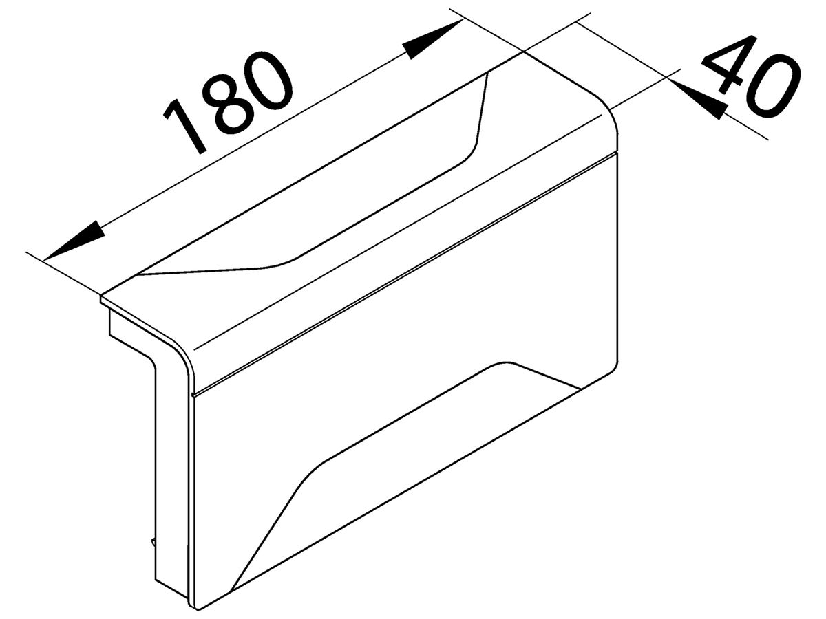 Abzweiger tehalit AK für SL 20080, verkehrsweiss