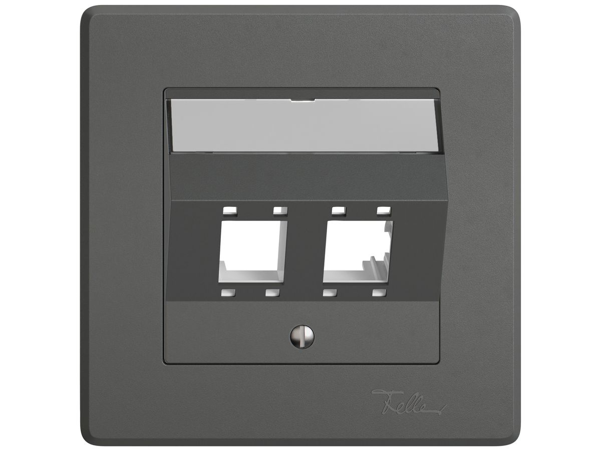 UP-Montageset EDIZIO.liv SNAPFIX® für freenet Kat.5e/6 2× dgu