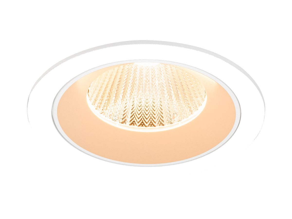 EB-LED-Deckenleuchte SLV NUMINOS L 17W 2400lm 2700K MB DALI DIM Ø130×85mm ws