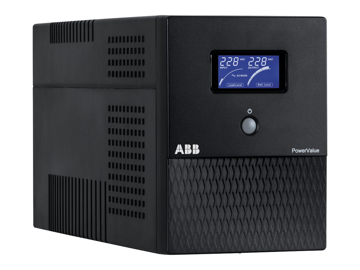 USV-Anlage ABB PowerValue 11LI PRO 1000VA, 1L/1L, 1000VA/700W, 6min