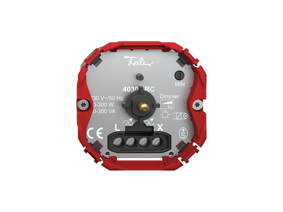 Dimmer Feller SNAPFIX® Phasenabschnitt 20…300W/20…300VA