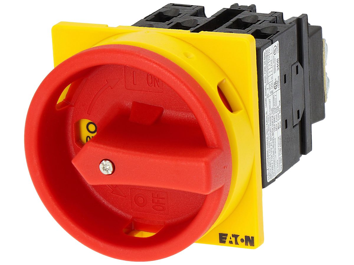 EB-Lasttrennschalter Eaton T0-3-15683/EA/SVB 3P 20A 690V 1NC 2NO IP65 rot