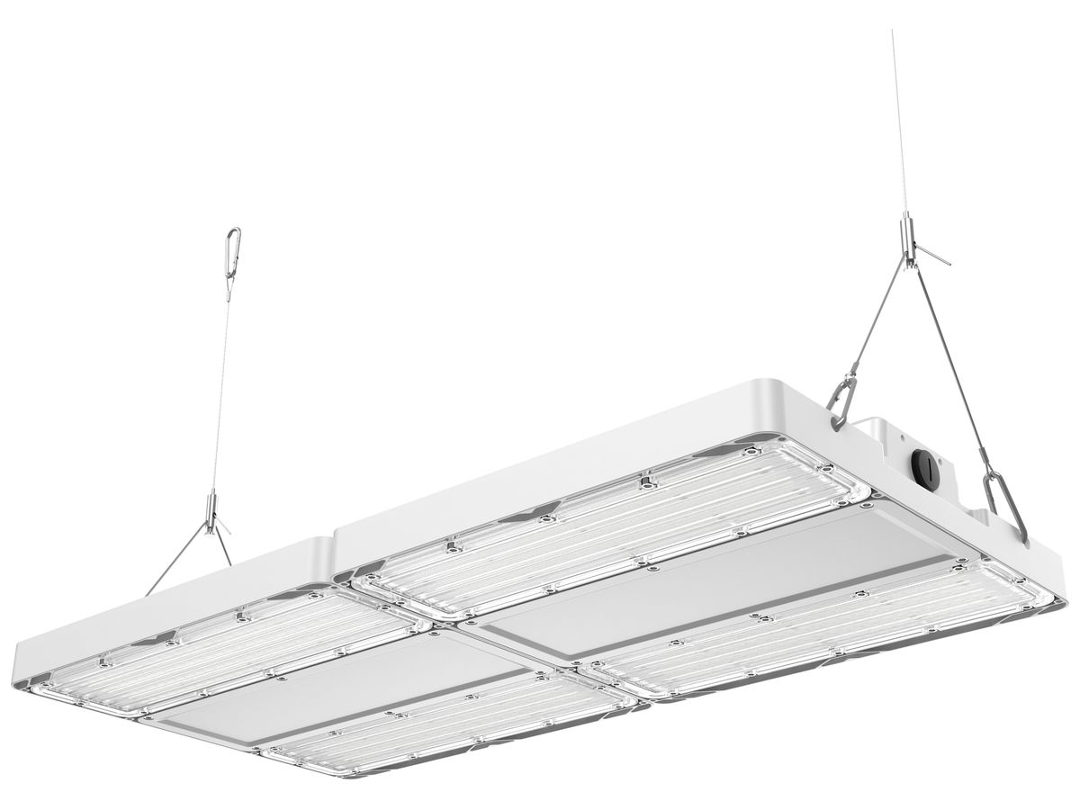 LED-Hallenstrahler DOTLUX LIGHTBEAM 240W 42680lm 840 IP66 85° 0-10V weiss