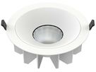 LED-Downlight SLV DOWNLIGHT P 230 20W 710…4890lm 3000K IP54 WB DALI Ø200mm weiss
