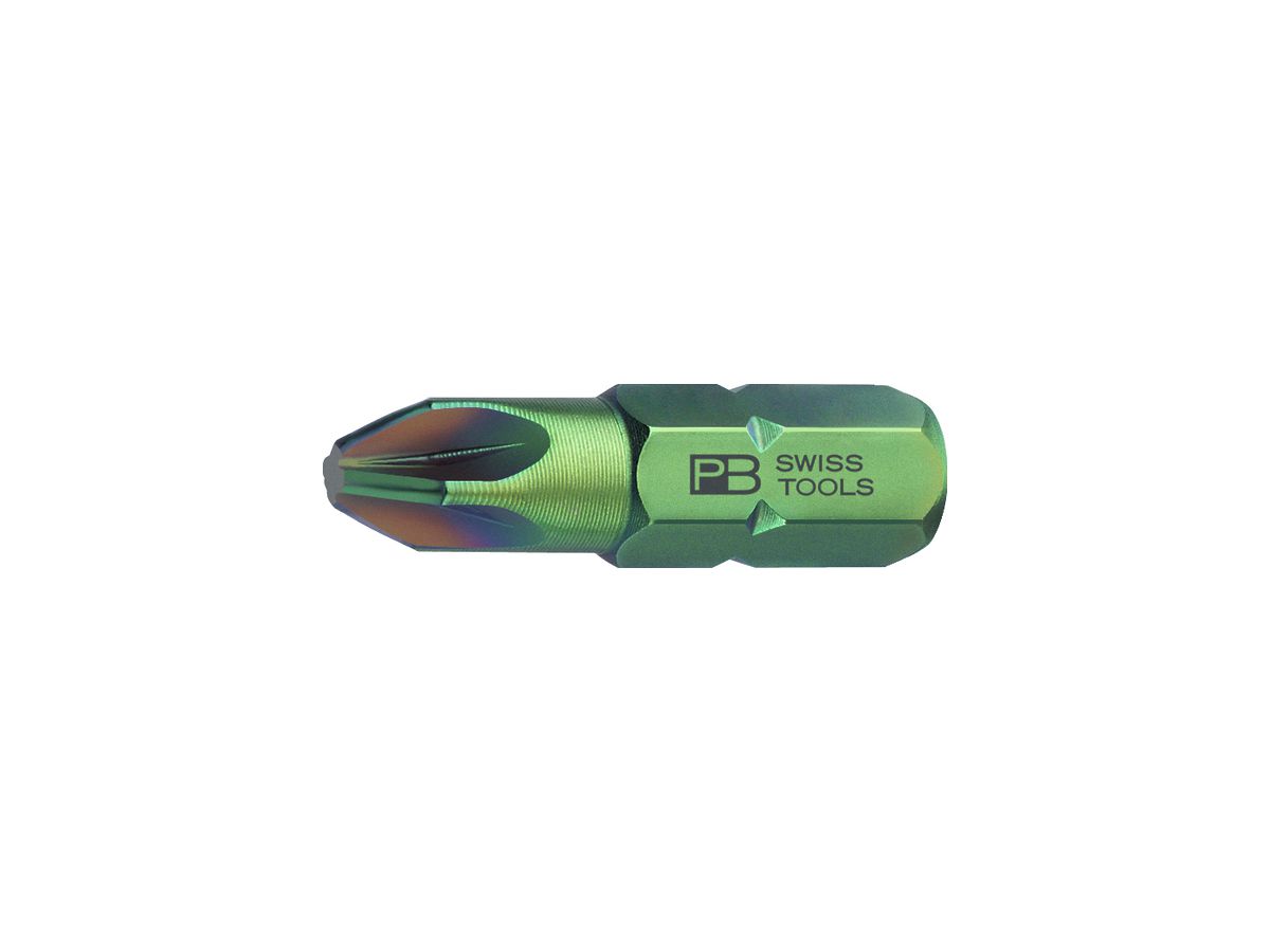 Bit Kreuzschraube PB C6-192 Pozidriv PZ3×25mm C 6.3 (1/4")