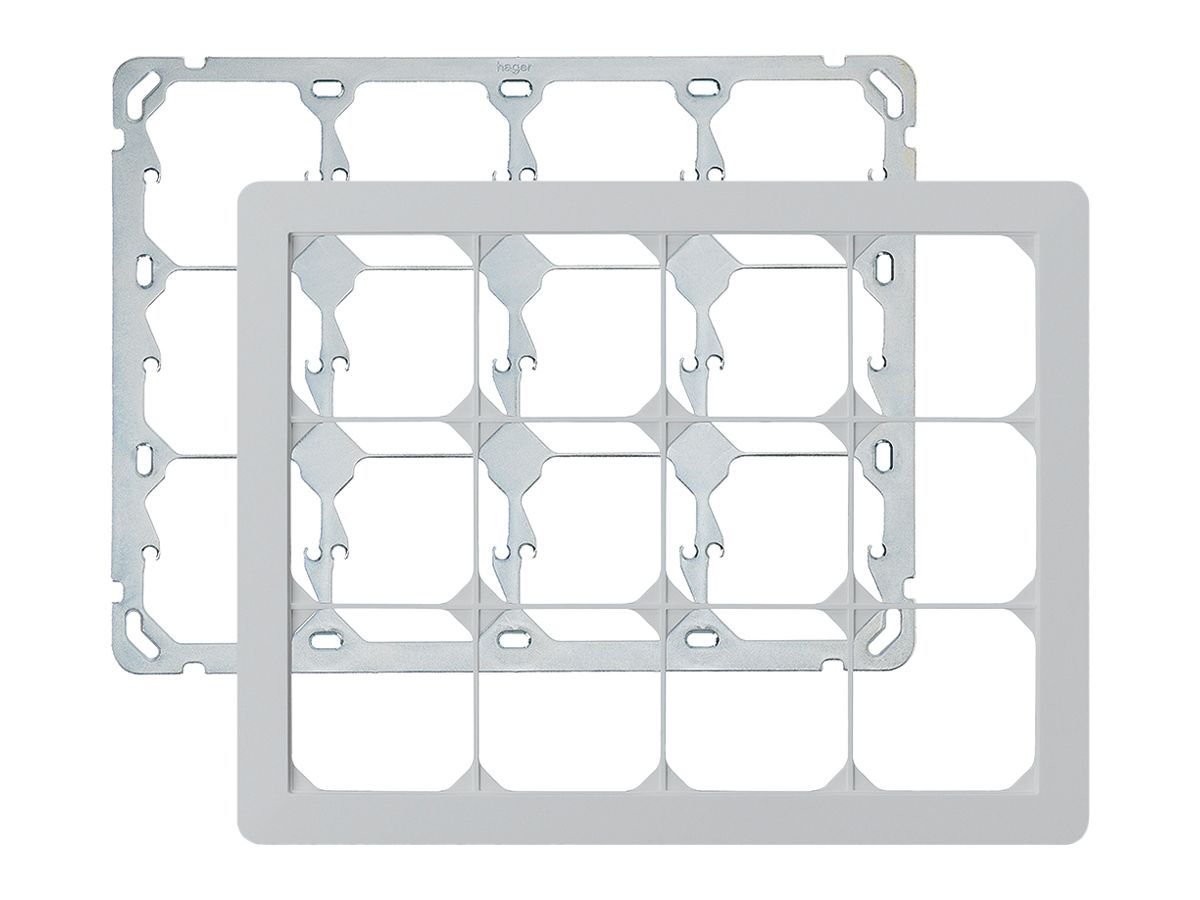 UP-Kopfzeile kallysto.trend 3×4 hellgrau horizontal