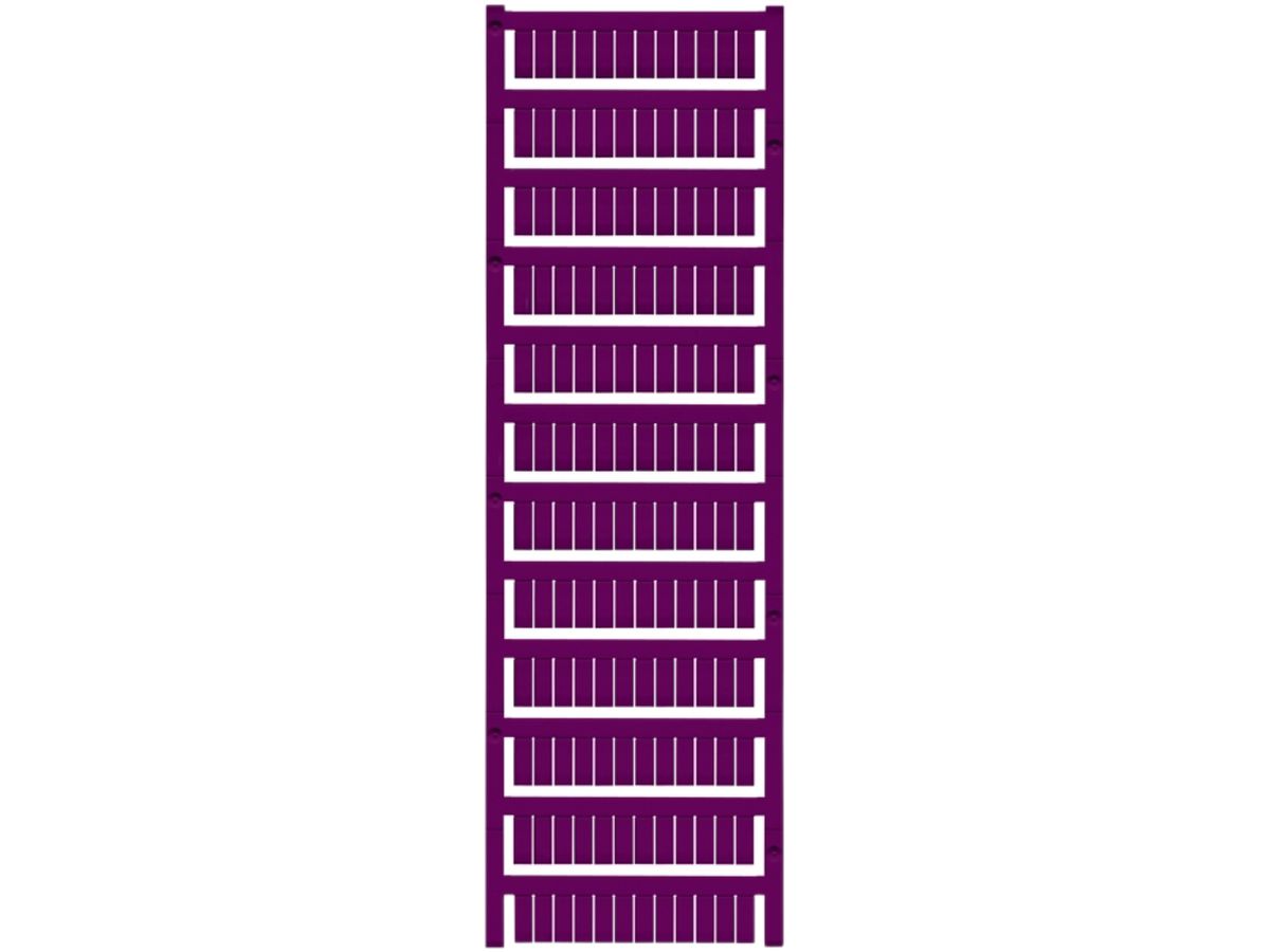 Klemmenmarkierer Weidmüller MultiCard WS 12×6mm PA66 violett