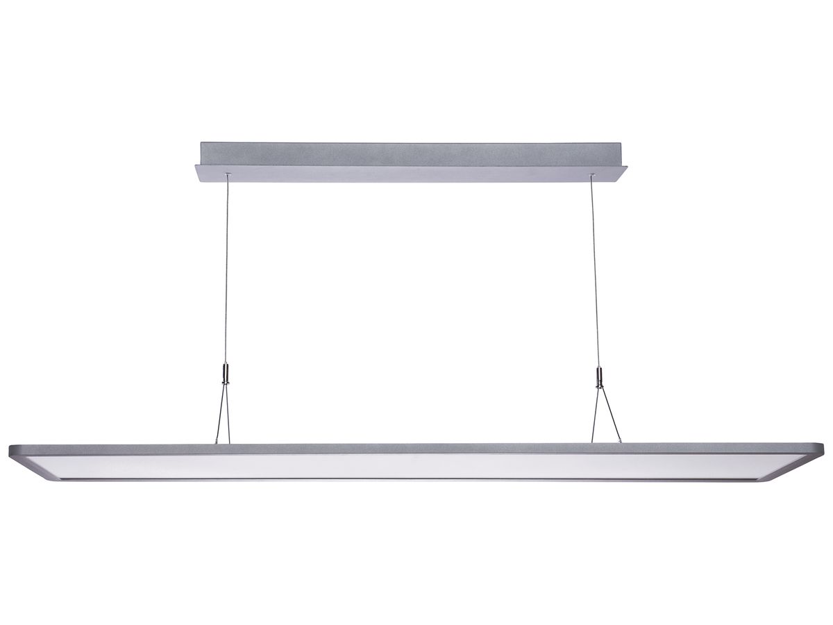 LED-Pendelleuchte Sylvania AREUM SUSPENDED 56W 7000lm 840 DIM D/I 1.5m Silber