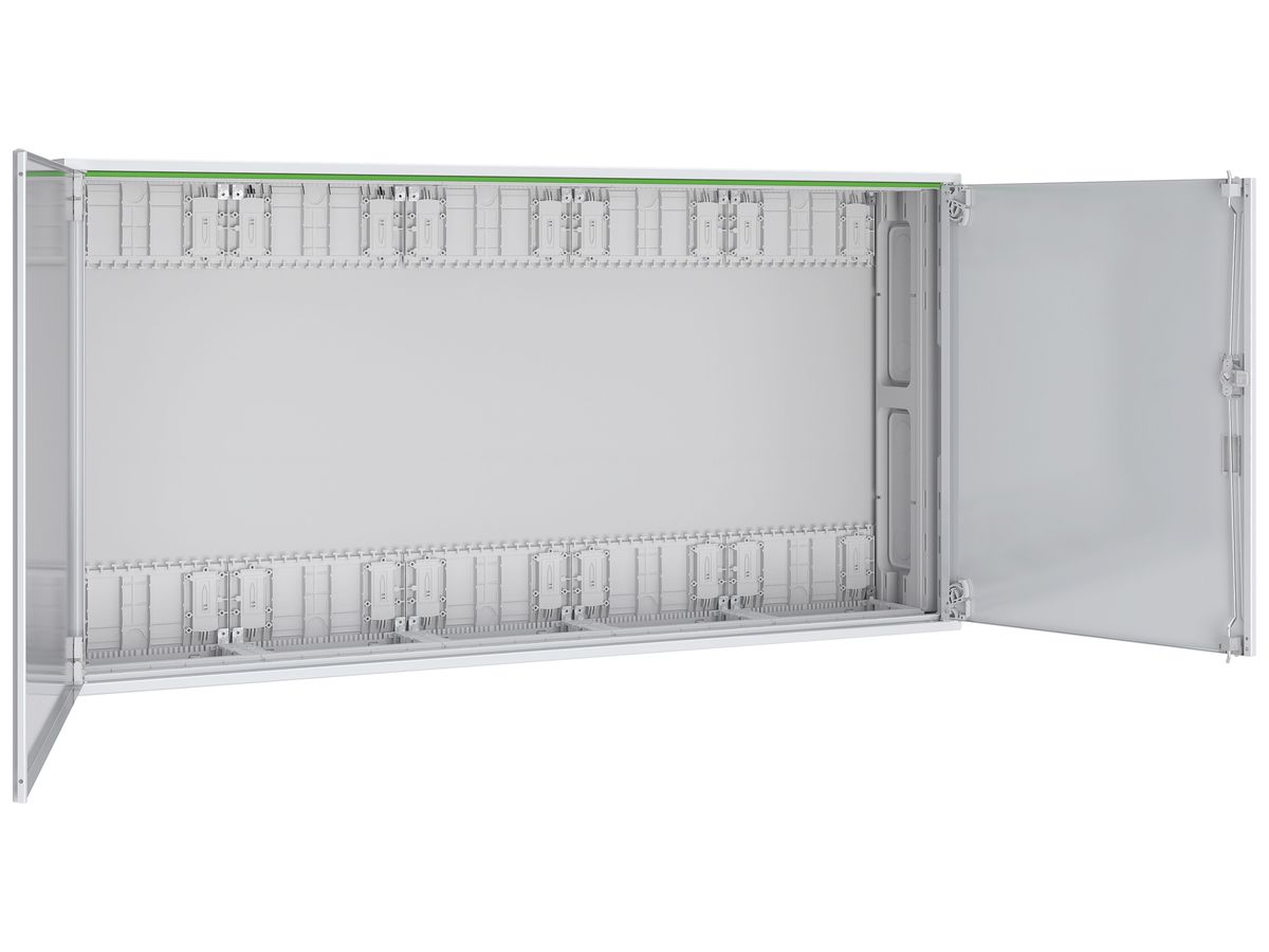 Wandgehäuse PrismaSeT XL IP44 m.Tür 1300×650×210mm 5 Felder 4 Reihen