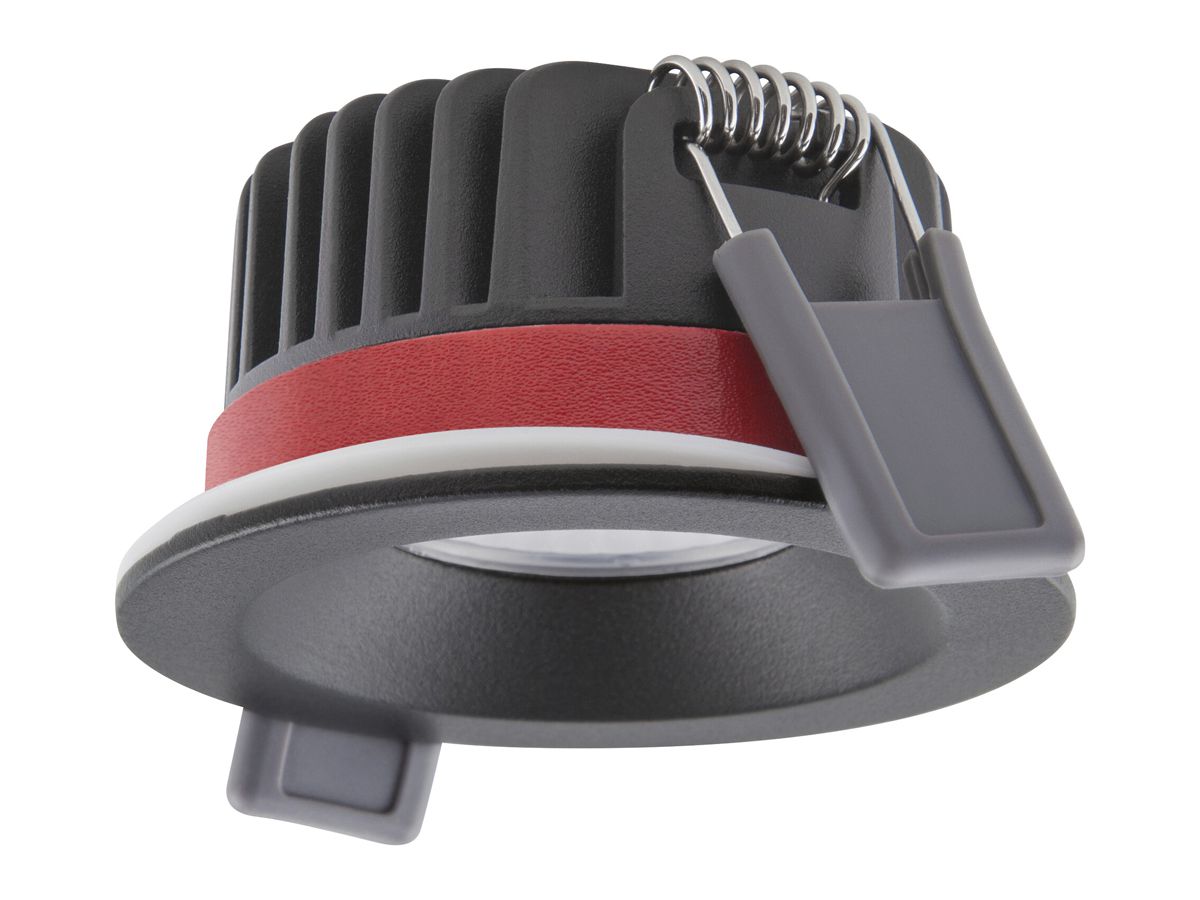 LED-Downlight LEDVANCE SP FP FIX 8W 680lm 3000K IP65 MB DIM schwarz