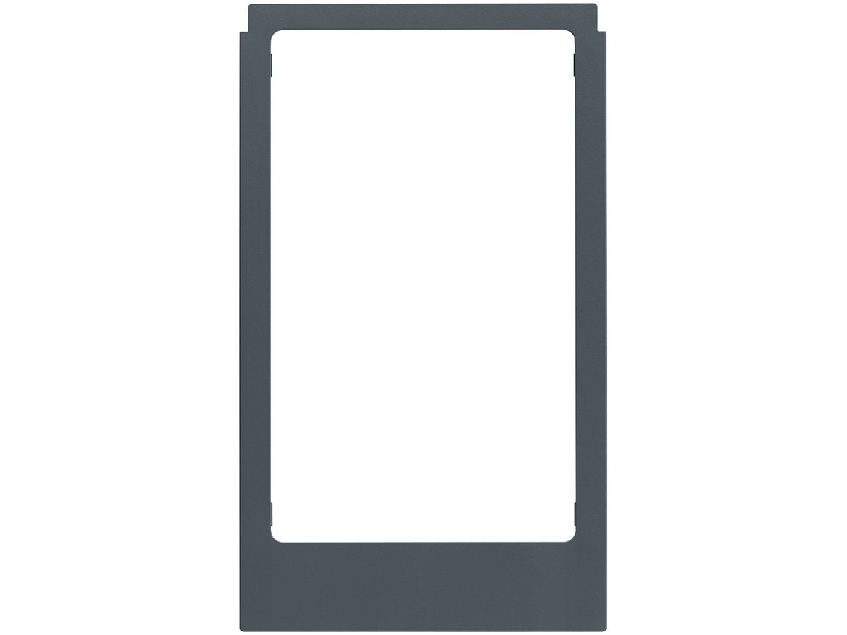 Designrahmen Video Hager elcom.touch eckig anthrazit