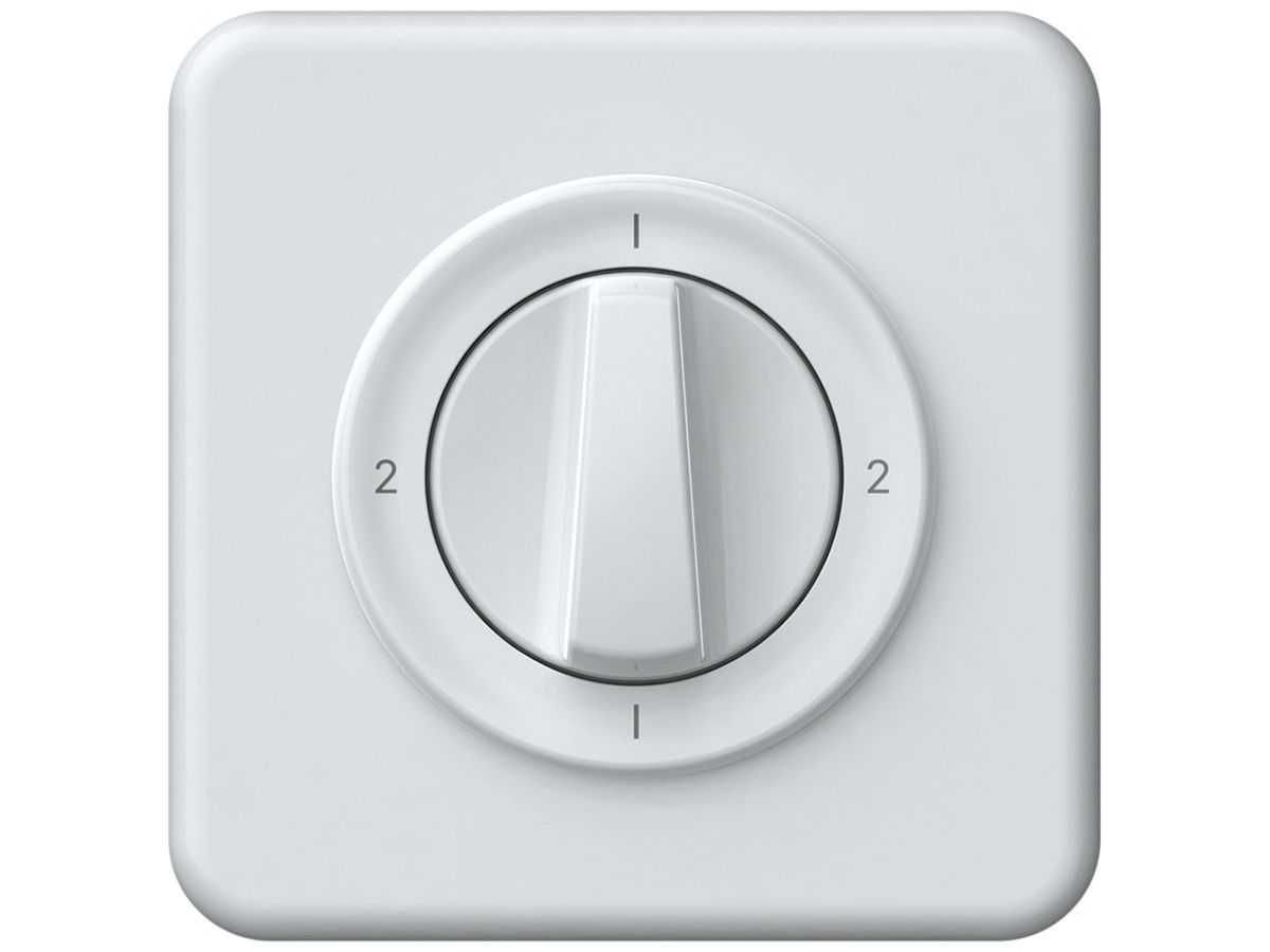 UP-Drehschalter origin Umschalter 3/1L 16A 250V 1-2-1-2 92×92mm weiss