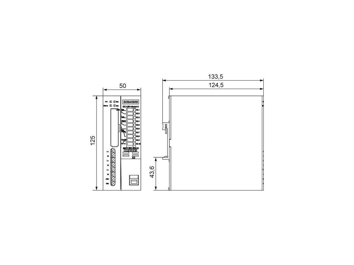 Stromversorgung SITOP DC-USV 24VDC/15A USB-Schnittstelle