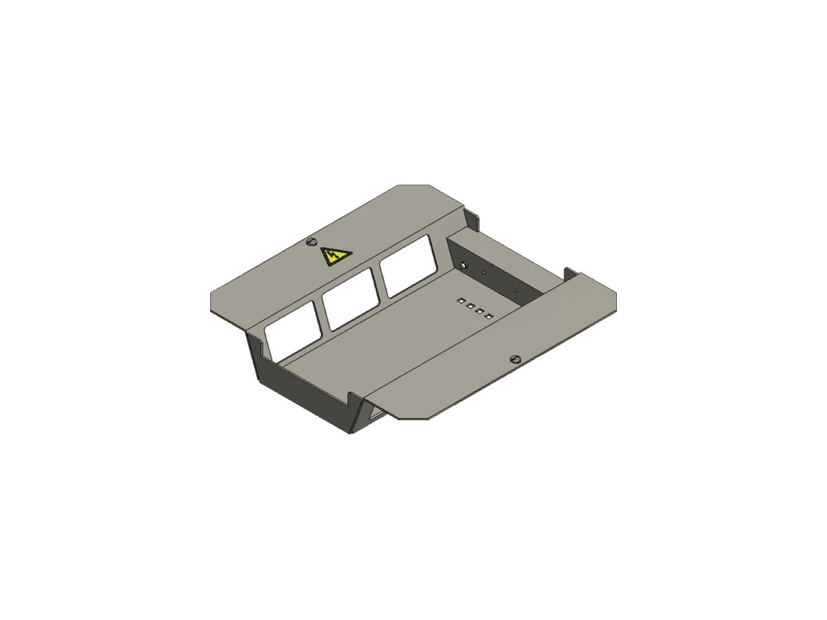 Einbausatz Woertz BAK 2×3 FLF liegend leer