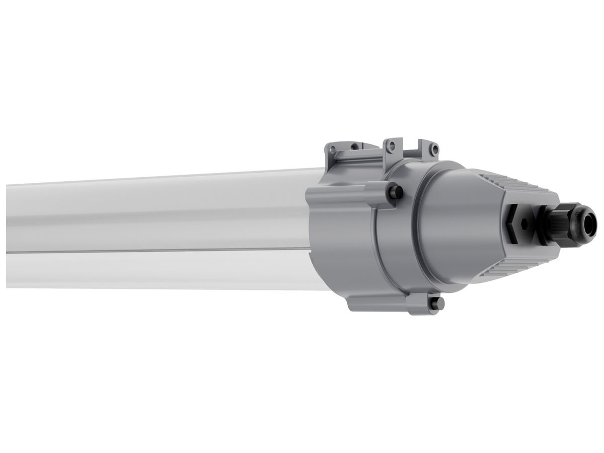 LED-Feuchtraumleuchte LEDVANCE DP MAX 52W 8000lm 840 IP66 1730mm grau