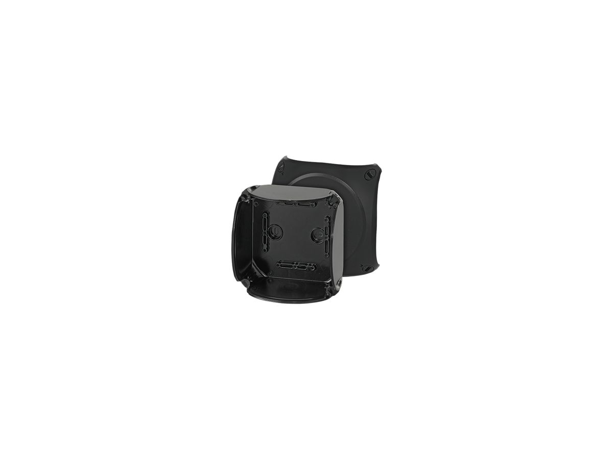 AP-Abzweigdose Hensel KF C 6mm² ohne Klemmen schwarz
