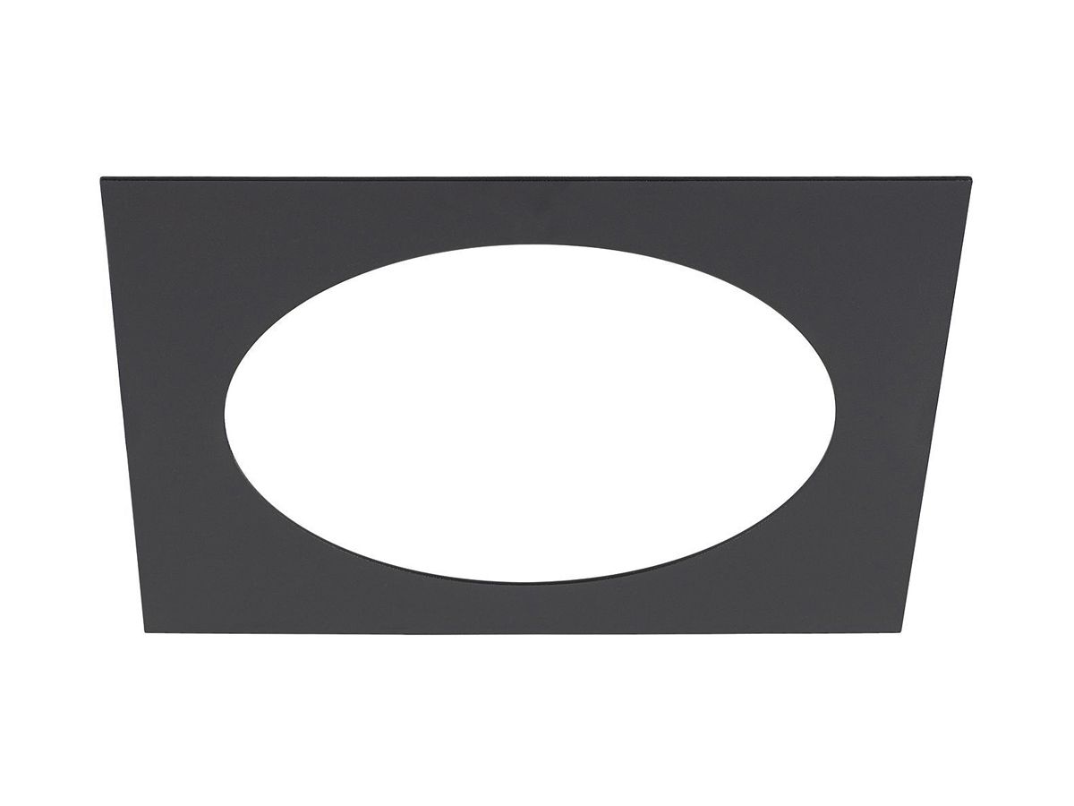 EB-Rahmen SLV NUMINOS XL eckig 240×240mm/Ø180mm schwarz