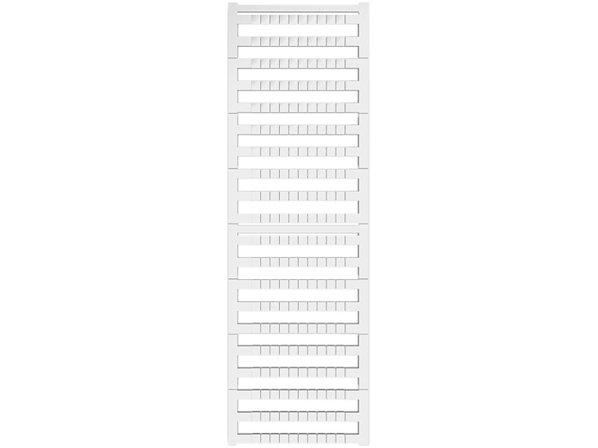 Klemmenmarkierer Weidmüller Dekafix 5/5 PLUS MC Neutral weiss