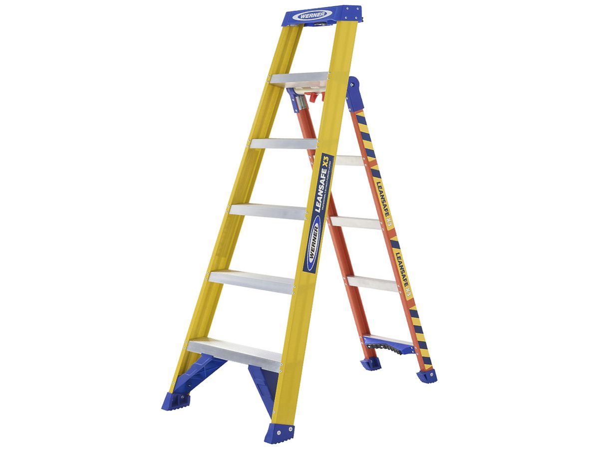 Mehrzweckleiter Plica Leansafe X3 1.8m/1.8m/ 2.9m max.150kg