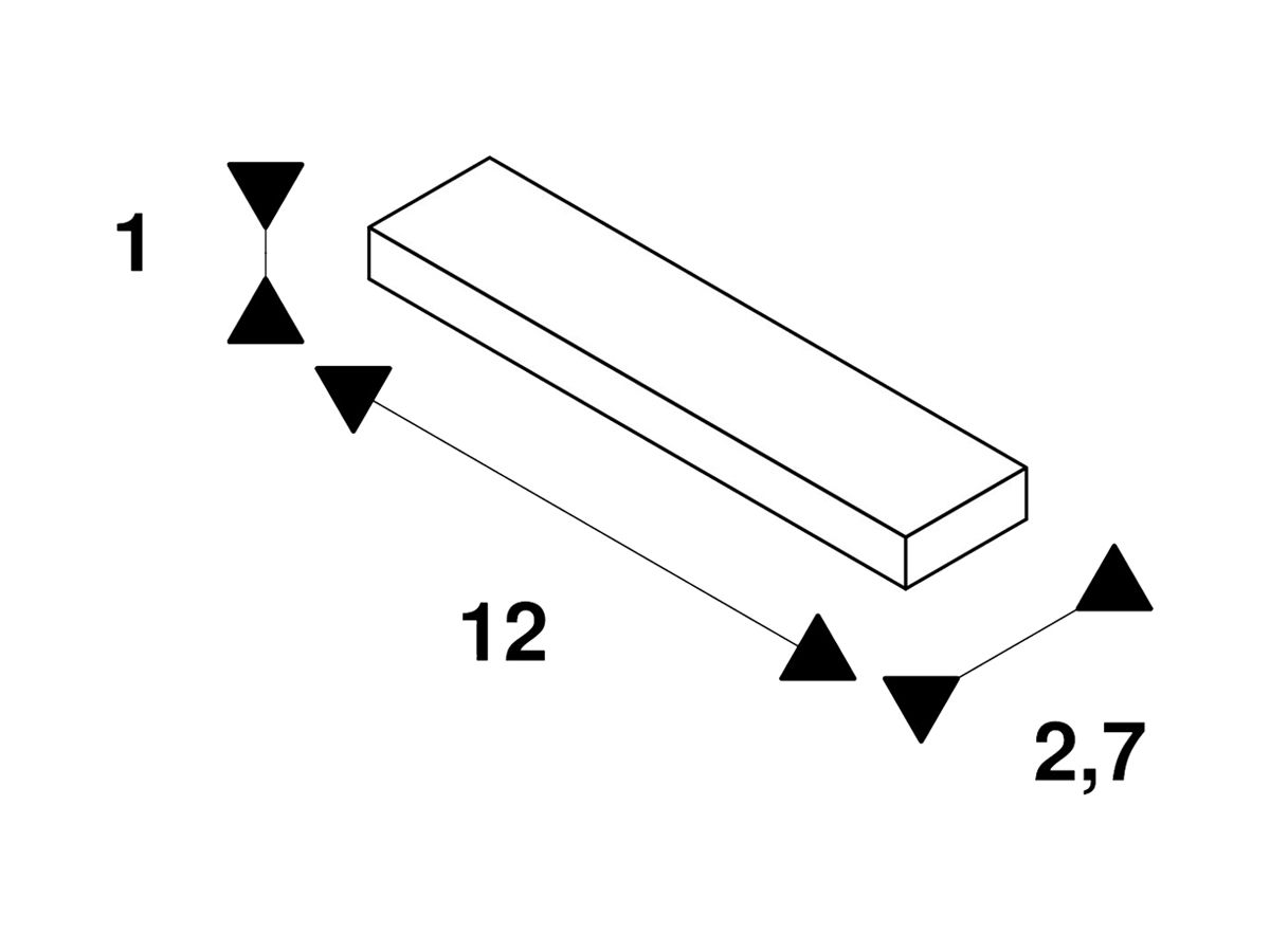 Verstärkung SLV 48V TRACK mit Drahtseil Stahl 3m weiss