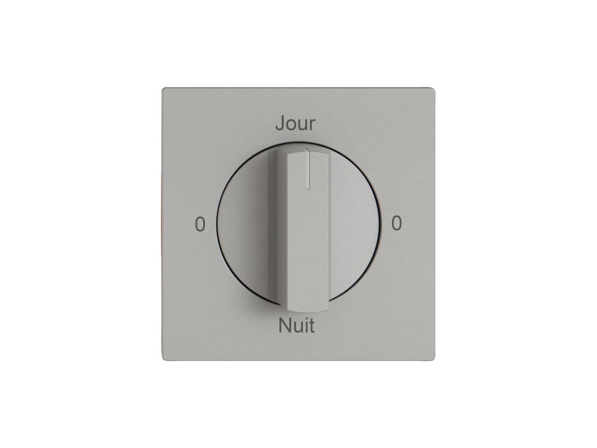 Montageset EDIZIO.liv SNAPFIX® f.Drehschalter m.Griff 0-Jour-0-Nuit hgu