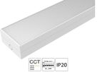LED-Leuchte Kingston 1200mm weiss - IP20,20-40W Einstellbar,3000/4000/5000K