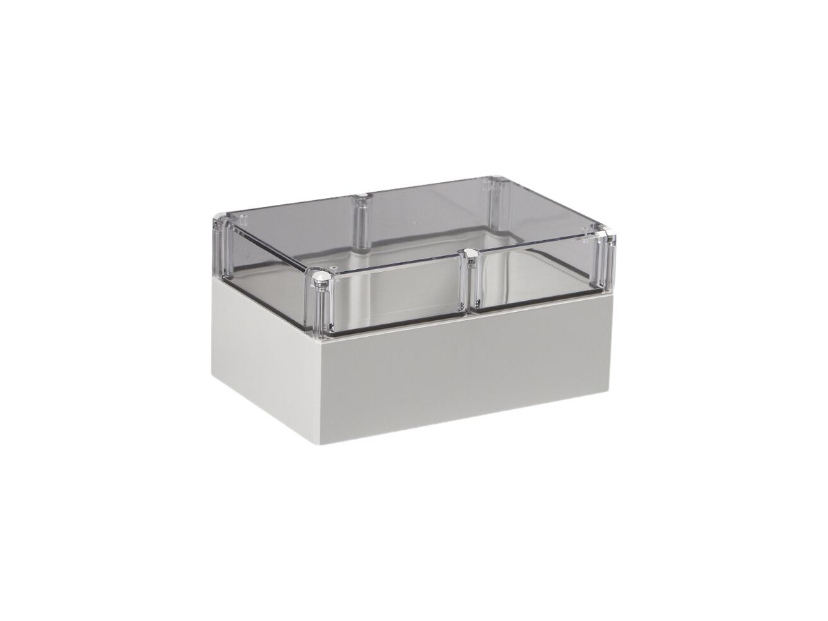 Apparategehäuse RW CUBO D 160×240×121mm DPCP transparent