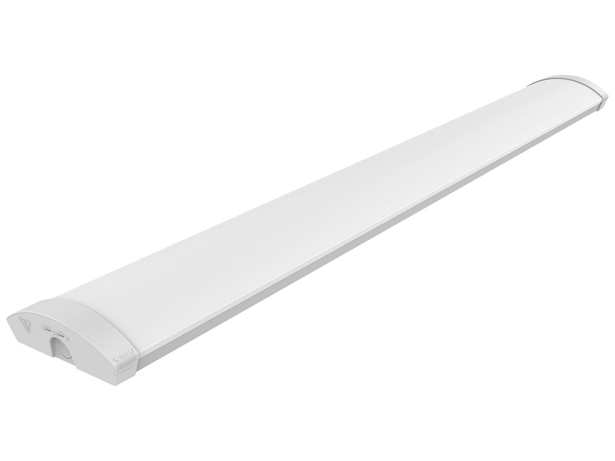 LED-Deckenleuchte DOTLUX SOFTEDGE 47W 7300lm 830/840/860 IP44 1500mm weiss