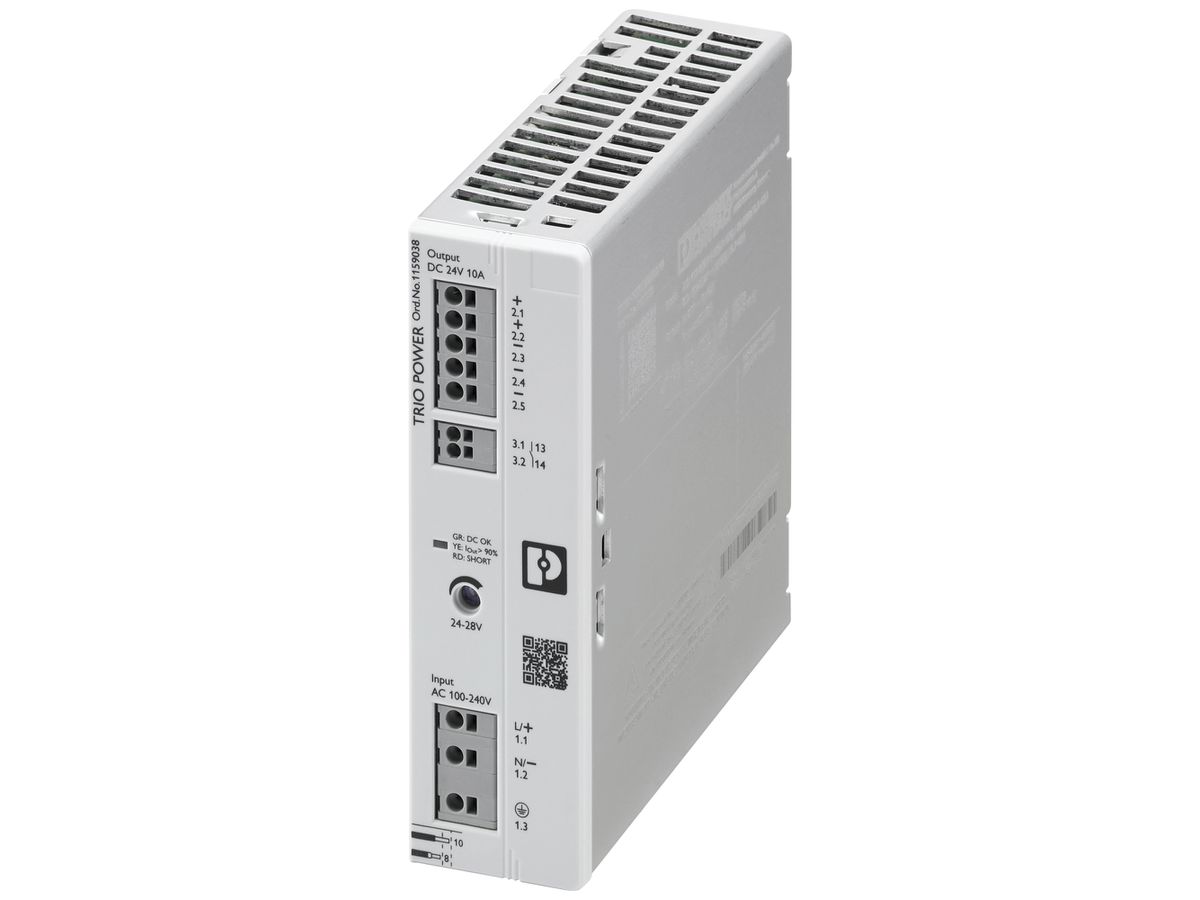 Schaltnetzteil PX TRIO3-PS/1AC/24DC/10 1L OUT 24VDC/10A