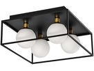 Decken-/Wandleuchte LEDVANCE DECOR SQUAREPLATE G9 4×28W IP44 350×350mm schwarz