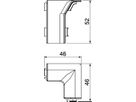 Inneneck Bettermann SL 20×50, PVC, reinweiss, 9010