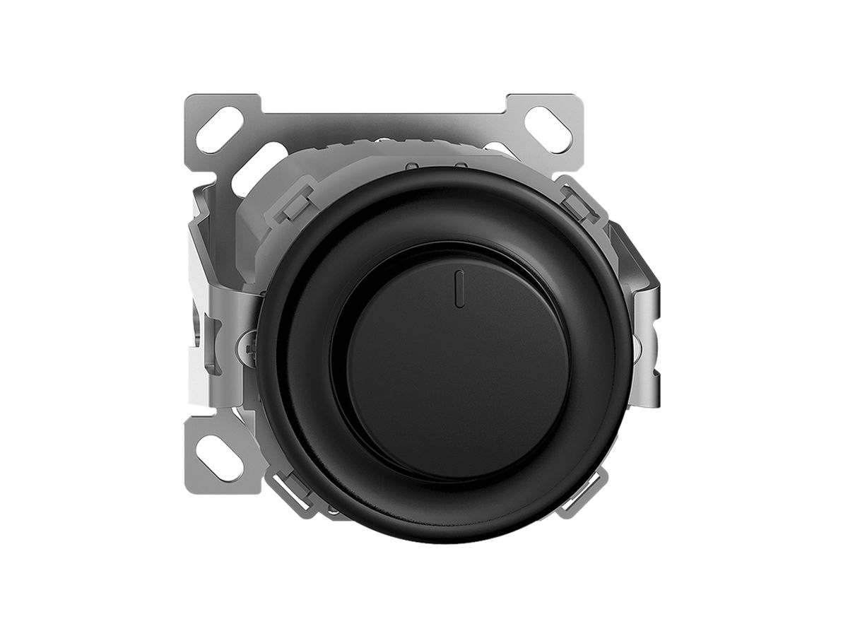 AP-LED-Universal-Drehdimmer STANDARDdue QX, 4…200W/400W/VA schwarz