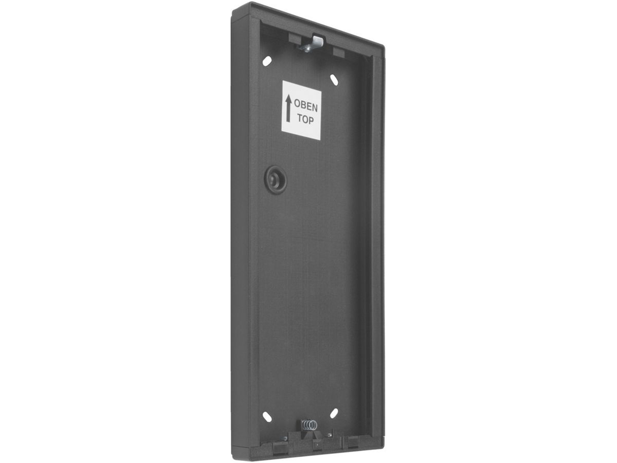 AP-Gehäuse für Türsprechanlage Hager elcom.one 308×92×28.5mm Aluminium schwarz