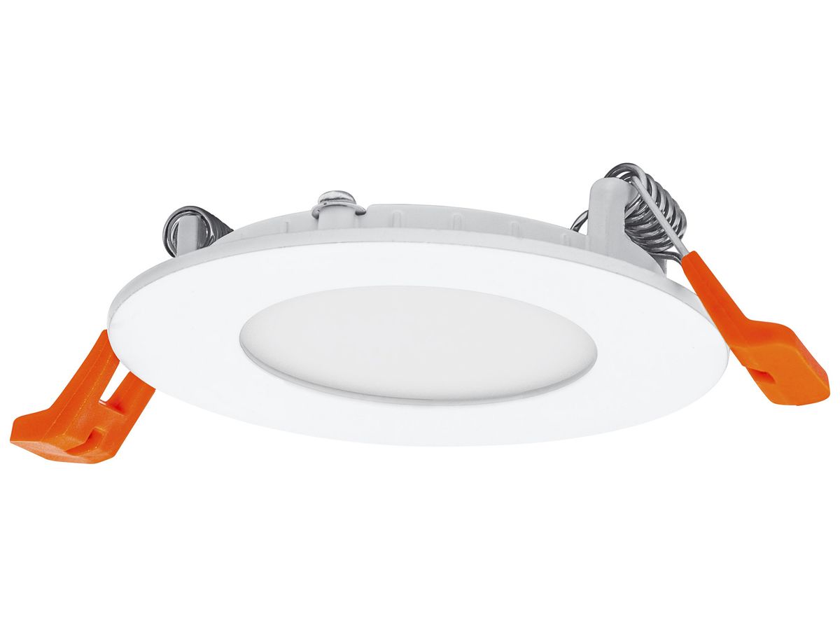 EB-LED-Downlight LDV DL SLIM 4.5W 240lm 4000K Ø85mm weiss