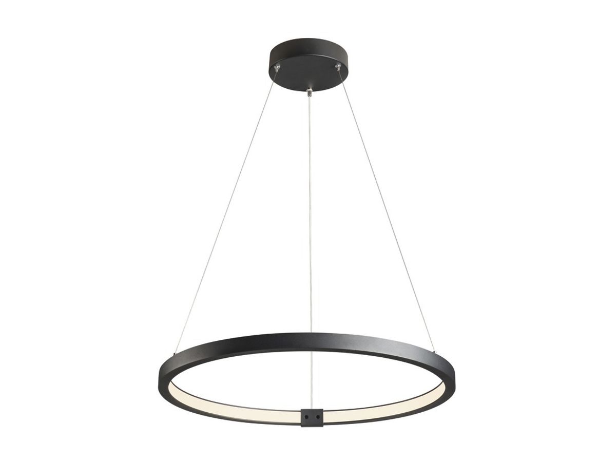 LED-Pendelleuchte SLV ONE 60 DALI 25W 1500lm 3000/4000K Ø600×30mm schwarz