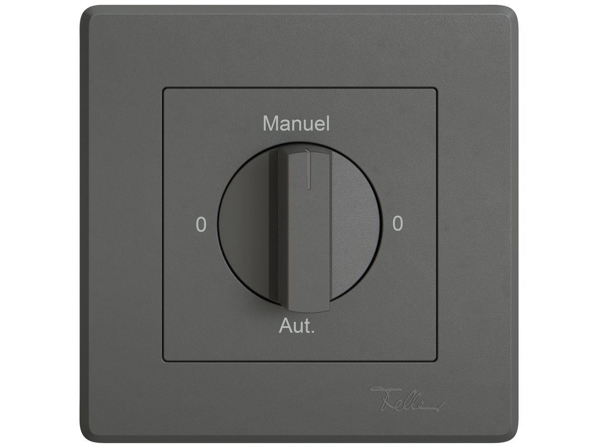 UP-Montageset EDIZIO.liv SNAPFIX® f.Drehschalter m.Griff 0-Man-0-Auto (F) dgu