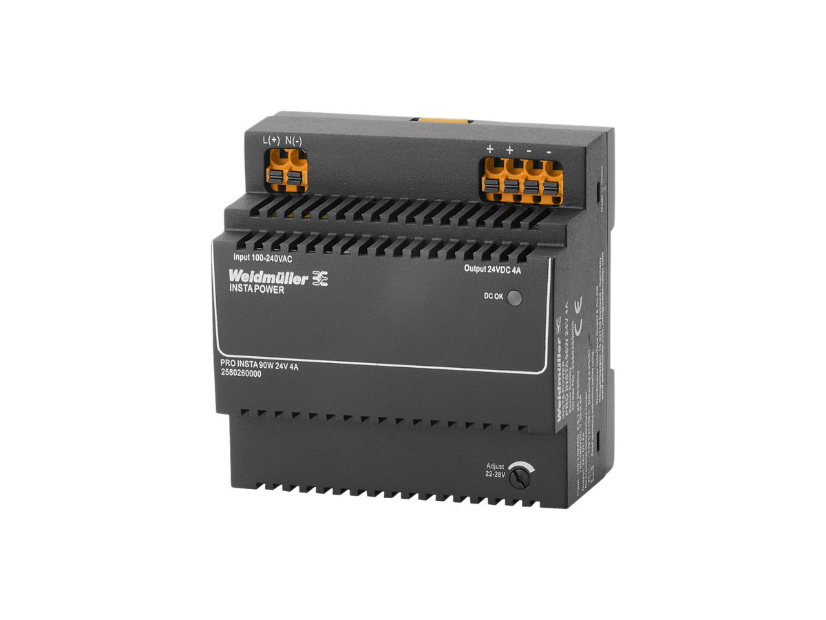Schaltnetzgerät Weidmüller Connect Power PRO INSTA 96W 24V 4A