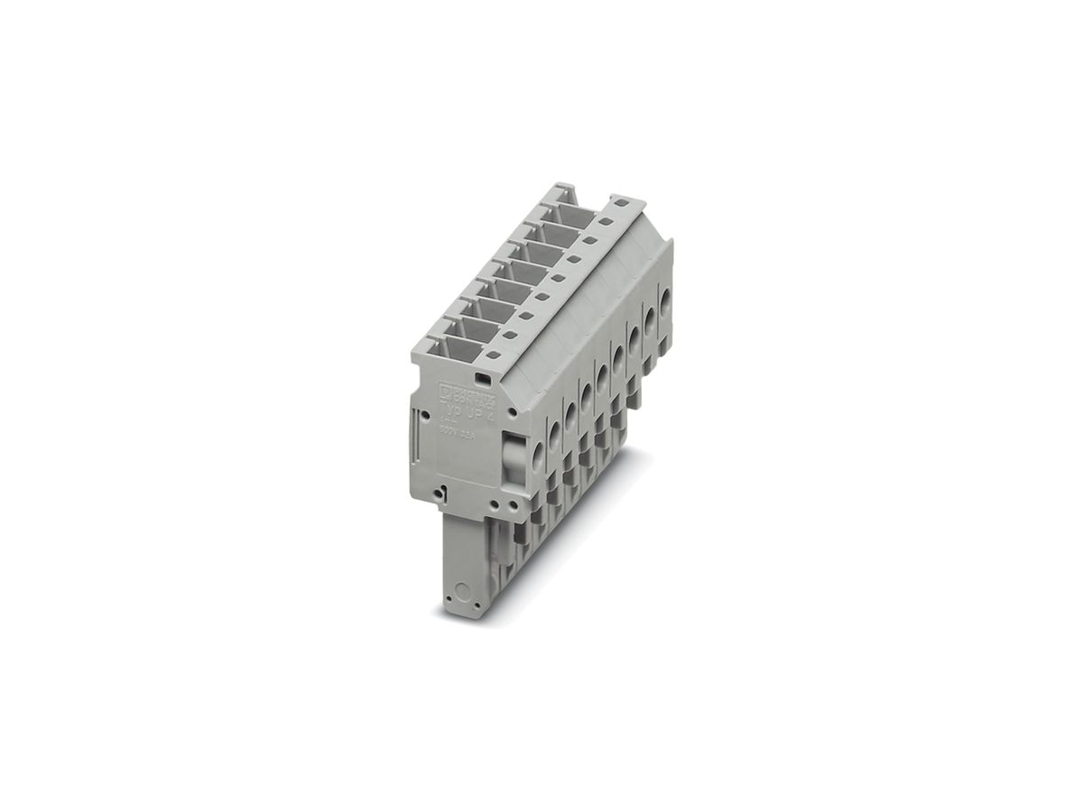 Stecker Phoenix Contact 9L 0.2…6mm² grau mit Schraubanschluss UP4/9
