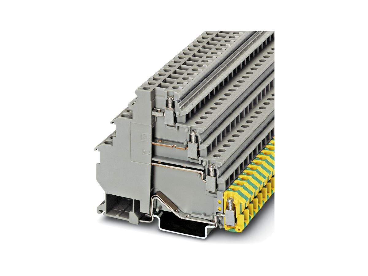 Durchgangsreihenklemme 0.2…4mm² grau DLKB 2.5-PE