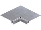 Flachwinkel tehalit BKB Oberteil Ausseneck für Bodenkanal 300×445×3mm