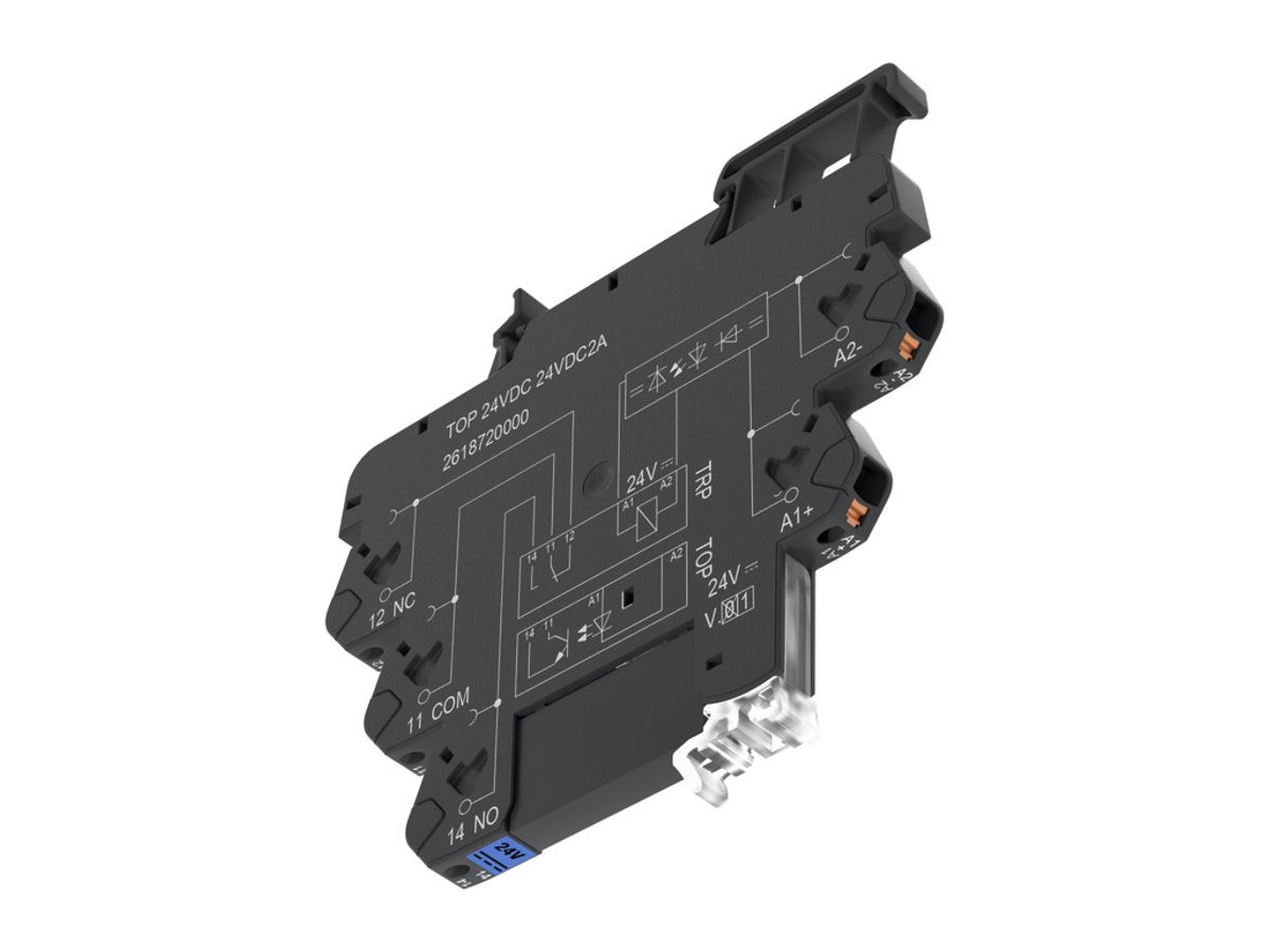 Halbleiterrelais TERMOPTO TOP 24VDC 1S 3…33VDC 2A PUSH IN