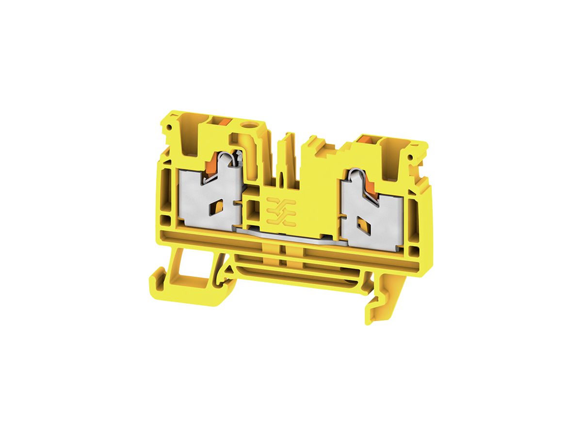 Durchgangs-Reihenklemme WM S2C 4mm² 32A 1000V SNAP IN 2×1 TH35 gb