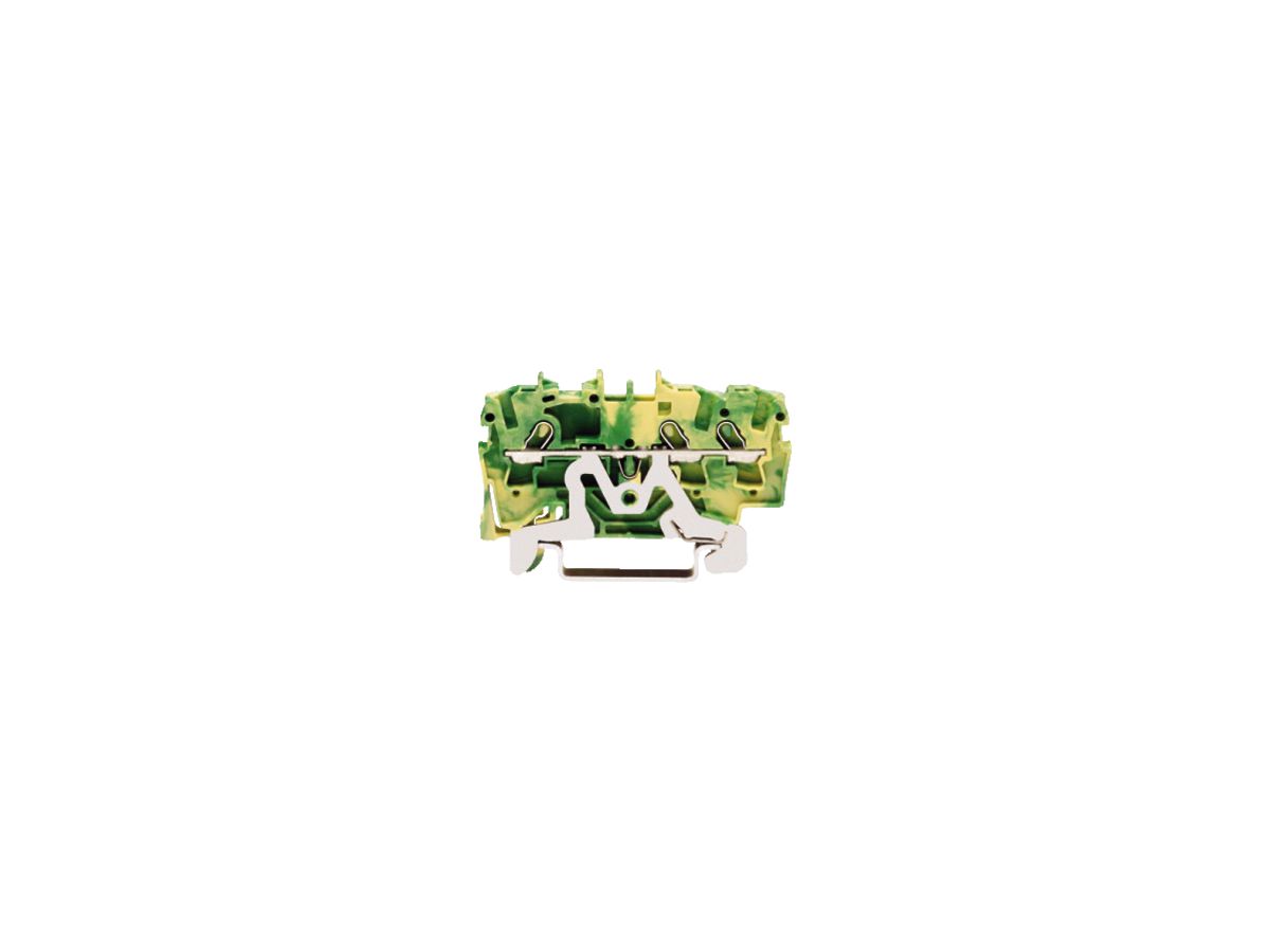 Durchgangsklemme WAGO TOPJOB S 1.5mm² 3L grün/gbSerie 2001