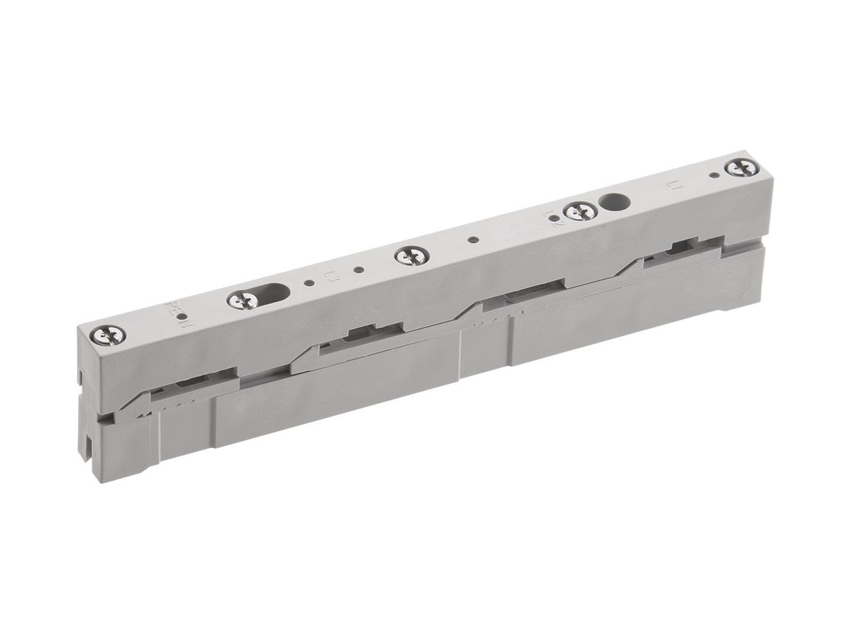 Sammelschienenträger universal 4L für Schienendicke 5/10mm Befestigung innen