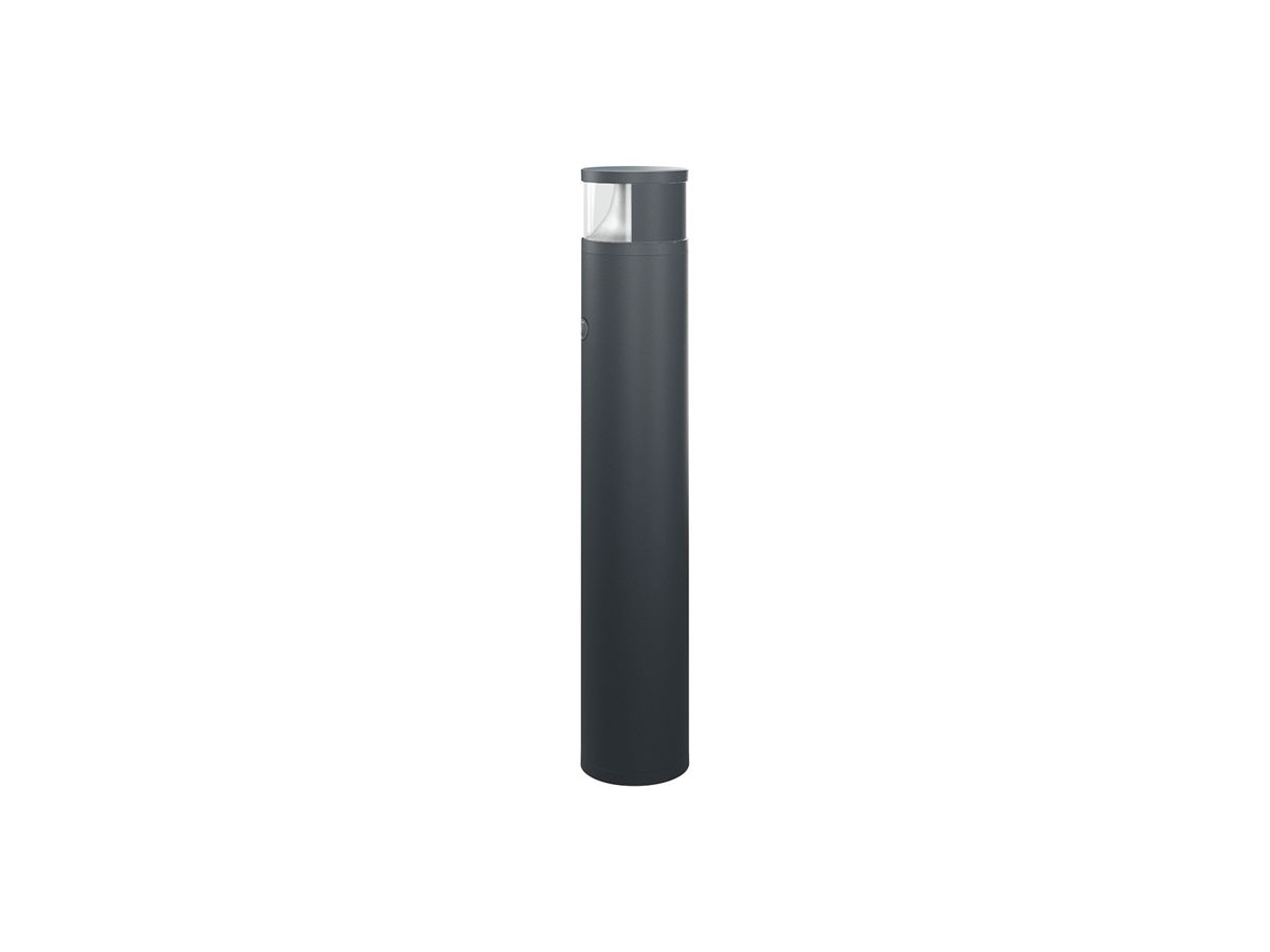 LED-Pollerleuchte ESYLUX ALVA BL ANT DALI 17W 3000K 940mm Sensor anthrazit klar