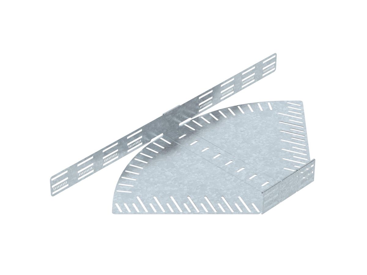 Bogen BET RB W verstellbar 85×500mm Stahl feuerverzinkt