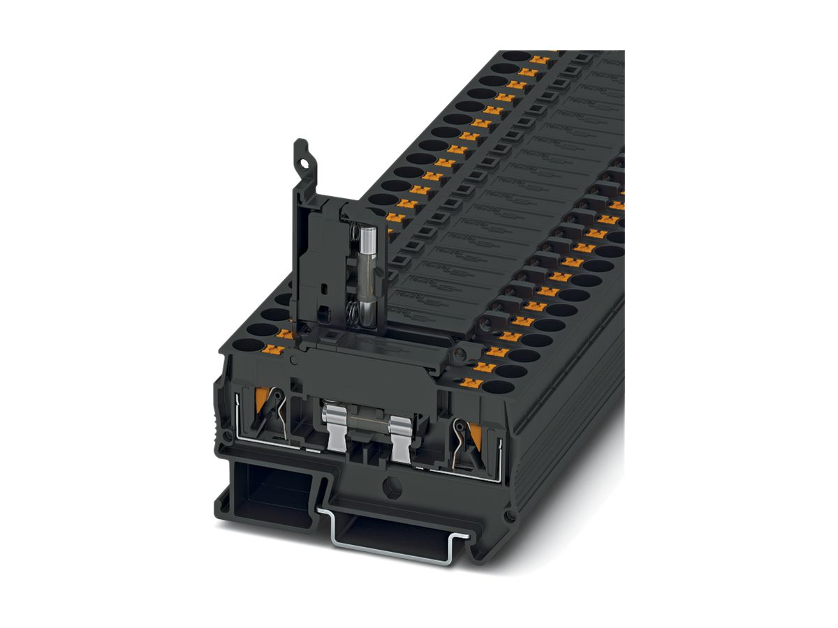 Sicherungsklemme PTC 4-HESI 500V 6.3A für 5×20mm