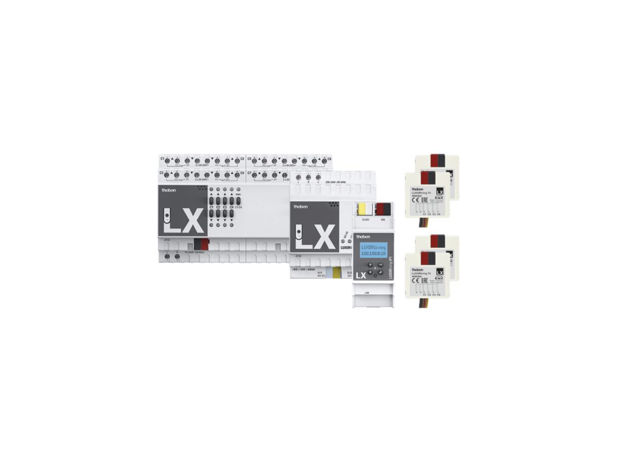 KNX-Paket Theben LUXORliving "Antriebe basic"
